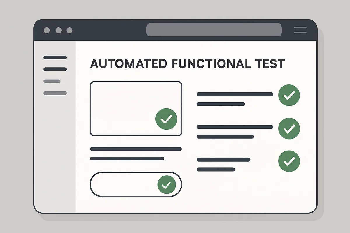 How to use a functional testing tool with an automated browser test running across devices